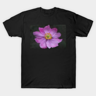 Pink Japanese Anemone T-Shirt